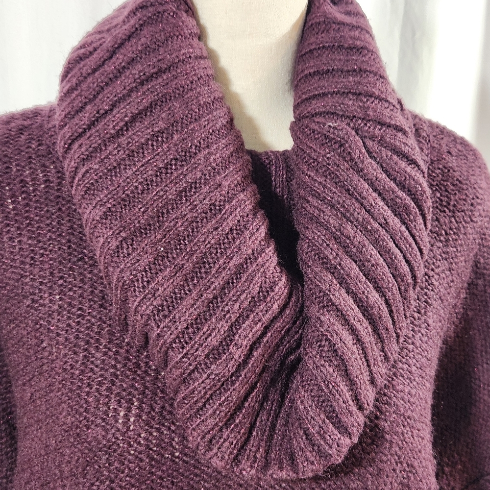 Mossimo Cowl Sweater with a bit of sparkle - Picture 2 of 7